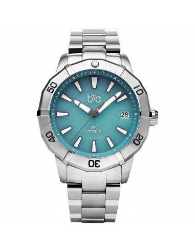 Bia Women's Watch - Rosie Rotating Bezel Tiffany Green Dial Silver Bracelet | B2005 prix pour 