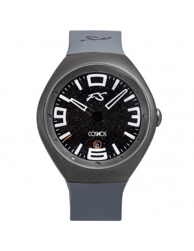 Szanto Icon Unisex Watch - Frank Stephenson Cosmos Grey Case and Strap | IC-FS-9002 brillant des détails fins