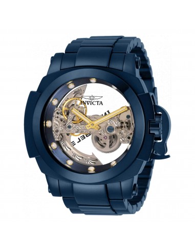 Invicta Men's Automatic Watch - Coalition Forces Dark Blue Case and Bracelet | 31934 outlet