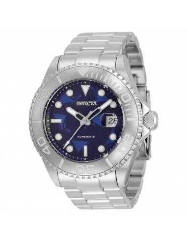 Invicta Men's Automatic Watch - Cruiseline Blue Dial Silver Tone Bracelet | 34492 acheter en ligne