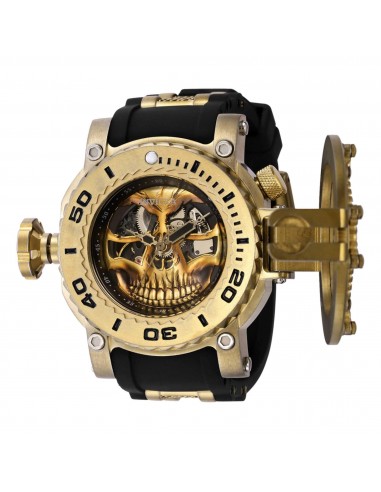 Invicta Men's Lefty Watch - Pro Diver Two Tone Black and Yellow Gold Strap | 38580 à prix réduit toute l'année