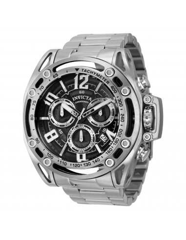 Invicta Men's Chronograph Watch - S1 Rally Black Dial Steel Case Bracelet | 39140 offre 