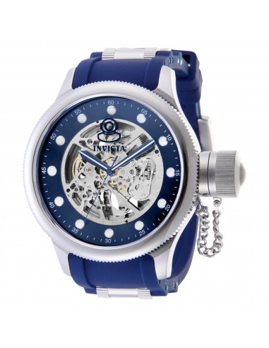 Invicta Men's Automatic Watch - Pro Diver Blue Skeleton Dial Silver Case | 39919 Les magasins à Paris et en Île-de-France