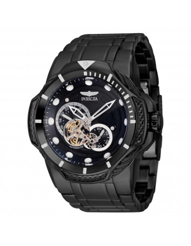 Invicta Men's Watch - Bolt Automatic Open Heart Black Dial Bracelet | 39929 la livraison gratuite