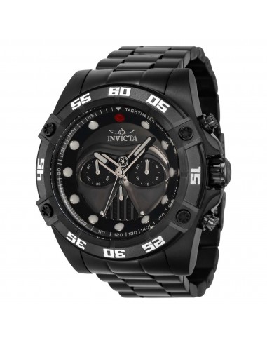 Invicta Men's Chrono Watch - Star Wars Darth Vader Grey, Black Dial Bracelet | 40079 Livraison rapide