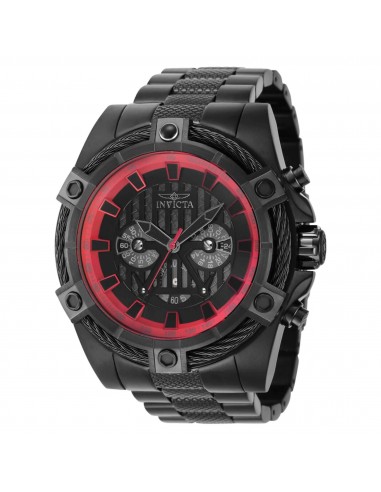 Invicta Men's Quartz Watch - Star Wars Darth Vader Red and Black Dial Bracelet | 40087 france