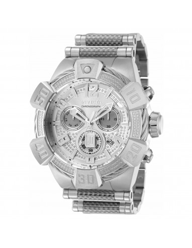 Invicta Men's Chronograph Watch - Jason Taylor Silver Dial Bracelet Diamond | 40434 en ligne