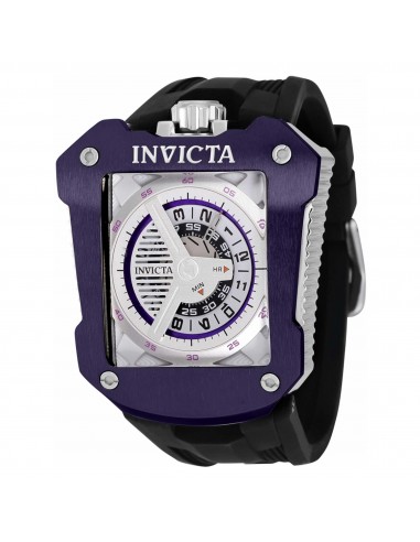 Invicta Men's Watch - Speedway Automatic Purple and White Dial Silicone Strap | 41652 Profitez des Offres !