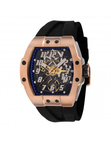 Invicta Men's Watch - JM Correa Automatic Black and Blue Dial Steel Case | 43514 Venez découvrir notre 