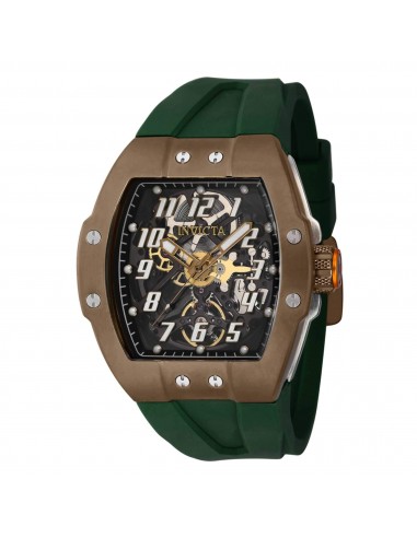 Invicta Men's Watch - JM Correa Automatic Green Rubber Strap Two Tone Case | 43522 2 - 3 jours ouvrés.