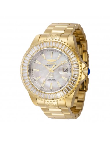 Invicta Men's Watch - Cruiseline Date Display White Mother of Pearl Dial | 44338 de technologie