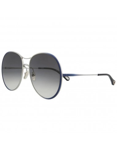 Chloe Women's Sunglasses - Gradient Grey Lens Metal Frame | CH0016S-30009862001 commande en ligne