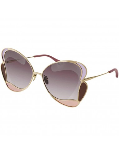 Chloe Women's Sunglasses - Butterfly Frame Purple Gradient Lens | CH0048S-30011230004 Les magasins à Paris