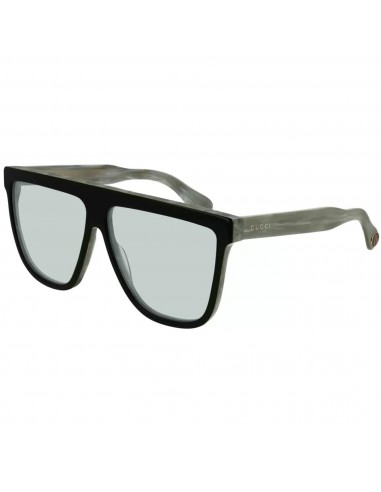 Gucci Men's Sunglasses - Full Rim Black Rectangular Frame | GG0582S-30008087004 Amélioration de cerveau avec