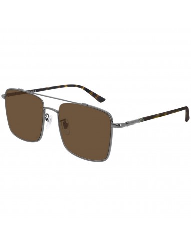 Gucci Men's Sunglasses - Ruthenium Metal Frame Brown Nylon Lens | GG0610SK-30008191002 Comment ça marche