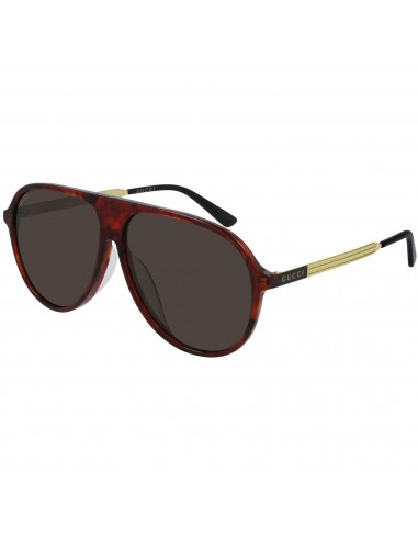 Gucci Men's Sunglasses - Havana Brown Full Rim Acetate Frame | GG0829SA-30009522003 suggérées chez