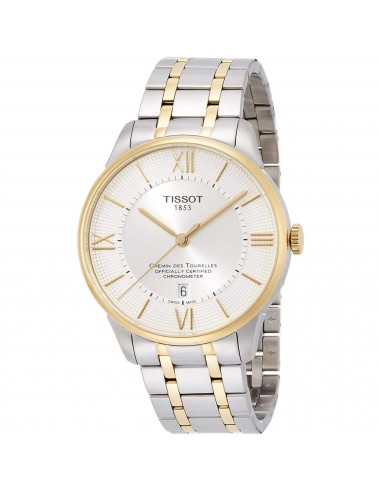 Tissot Men's Watch - T-Classic Chemin Des Tourelles Silver Tone Dial | T0994082203800 destockage