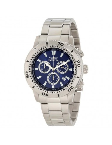 Invicta 10362 Men's Specialty Blue Dial Stainless Steel Chronograph Swiss Watch pas cher chine