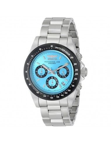 Invicta 15589 Men's Speedway Light Blue Dial Steel Bracelet Chronograph Dive Watch 2 - 3 jours ouvrés.