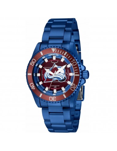 Invicta Women's Quartz Watch - NHL Colorado Avalanche Blue Stainless Steel | 42216 votre