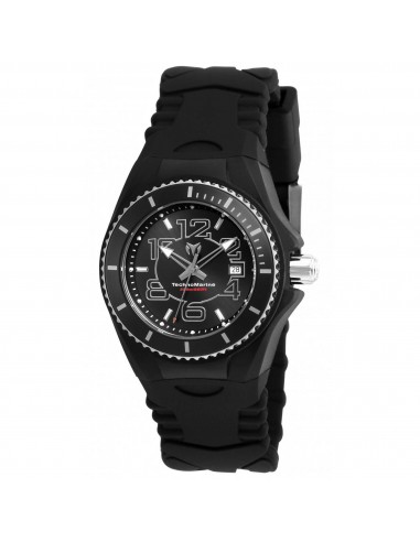 Technomarine Women's Quartz Watch - Cruise JellyFish Black Rubber Strap | TM-115126 en ligne