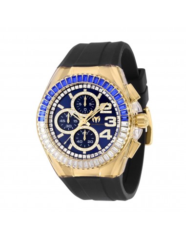 Technomarine Men's Watch - Cruise Glitz Quartz Chronograph Rubber Strap | TM-121016 la livraison gratuite