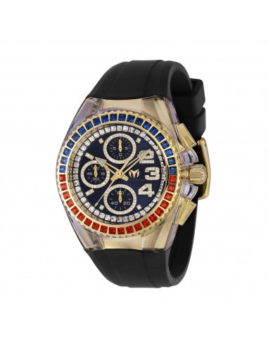 Technomarine Unisex Watch - Cruise Glitz Blue Dial Stainless Steel Case | TM-121048 hantent personnes