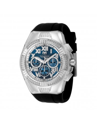 Technomarine Men's Watch - Cruise Date Display Chrono Blue and Silver Dial | TM-121127 Le MVP de beaucoup