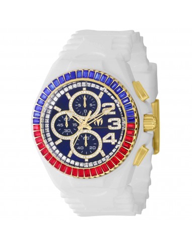 Technomarine Men's Watch - Cruise Chronograph Blue Dial Crystal Strap | TM-121189 outlet