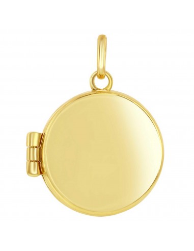 Classic Gold+ Women's Locket - 14K Yellow Gold Polished Circle | 14J-209 Toutes les collections ici