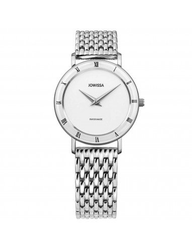 Jowissa Women's Watch - Roma White Dial Silver Stainless Steel Bracelet | J2.289.M de la marque