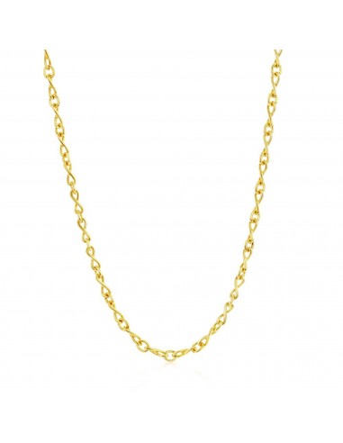 Links Of Italy Women's Chain - Gold Sterling Silver Infinity, 18 Inch | Q-5748-18 du meilleur 