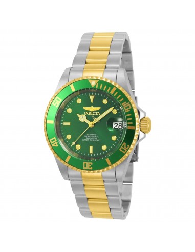 Invicta Men's Watch - Pro Diver Automatic Green Dial Two Tone Bracelet | 22831 Comment ça marche