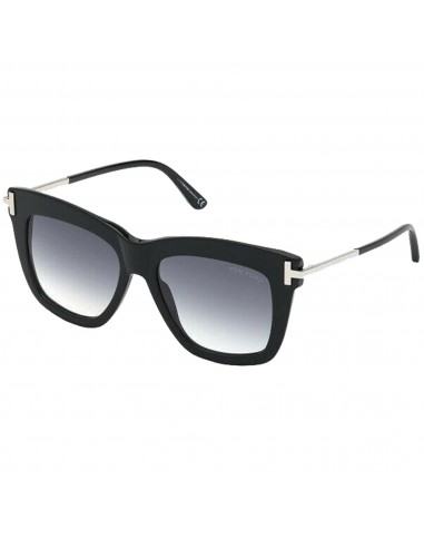 Tom Ford Women's Sunglasses - Dasha Black Shiny Acetate and Metal Frame | FT08225201B de pas cher