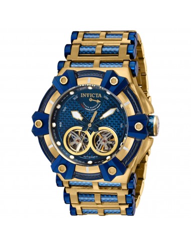 Invicta Men's Watch - Carbon Hawk Automatic Open Heart Blue Dial Bracelet | 37290 pas cher chine