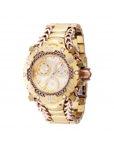 Invicta Women's Watch - Gladiator Quartz Date Display Yellow Steel Bracelet | 41102 s'inspire de l'anatomie humaine