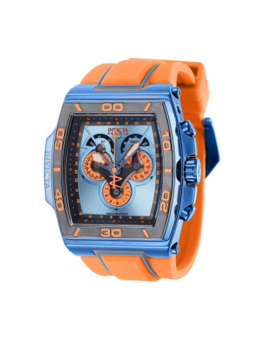 Invicta Men's Watch - S1 Rally Diablo Chronograph Date Display Orange Strap | 43364 Les magasins à Paris