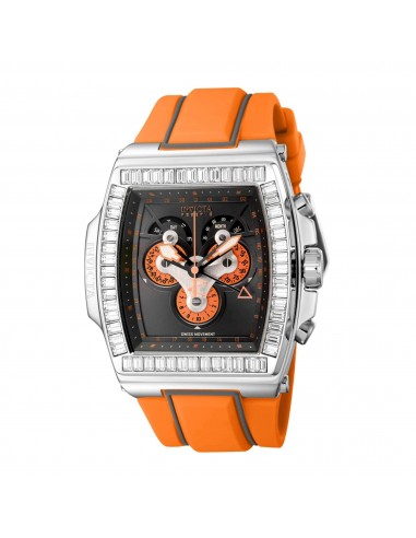 Invicta Men's Watch - S1 Rally Diablo Chronograph Date Orange and Grey Strap | 43370 Les êtres humains sont 