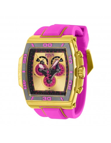 Invicta Men's Watch - S1 Rally Diablo Chronograph Date Display Fuchsia Strap | 43366 les ligaments