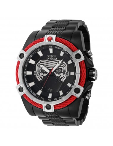 Invicta Men's Chronograph Watch - Star Wars Kylo Ren Black Dial Bracelet | 40086 hantent personnes