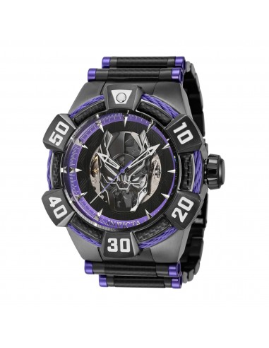 Invicta Men's Watch - Marvel Black Panther Automatic Purple and Black Dial | 40986 50-70% off 