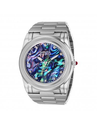 Invicta Men's Watch - Reserve Slim Swiss Quartz Abalone Dial Steel Bracelet | 41043 prix pour 