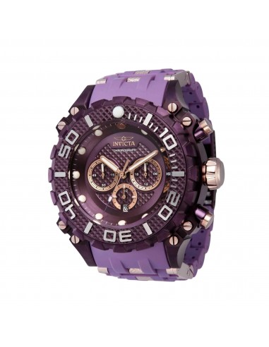 Invicta Men's Watch - Sea Spider Chronograph Purple and Rose Dial Bracelet | 43175 vente chaude votre 