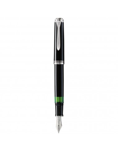 Pelikan Fountain Pen - Souveran M805 Black High-Grade Resin, Medium Nib | 925446 paiement sécurisé