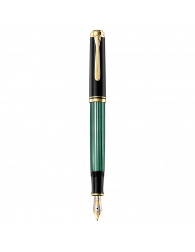 Pelikan Fountain Pen - Souveran M400 Black-Green Acetate Barrel, 14k Fine Nib | 994855 l'achat 