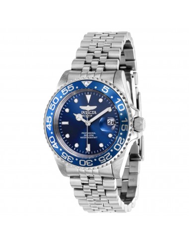 Invicta Women's Watch - Pro Diver Quartz Silver Tone and Blue Rotating Bezel | 37161 d'Europe débarque