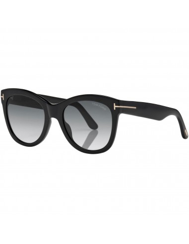 Tom Ford Women's Sunglasses - Wallace Black Acetate Frame Grey Lens | FT08705401B les ligaments