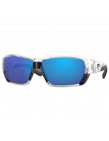 Costa Del Mar Men's Sunglasses - Tuna Alley Shiny Crystal Frame | 06S9009 900940 pas cher