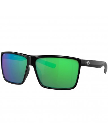 Costa Del Mar Men's Sunglasses - Rincon Shiny Black Bio Resin Frame | 06S9018 901812 À commander