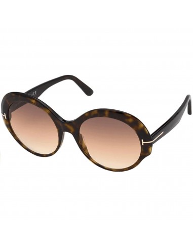 Tom Ford Women's Sunglasses - Ginger Acetate Frame Gradient Brown Lens | FT08735652F en stock